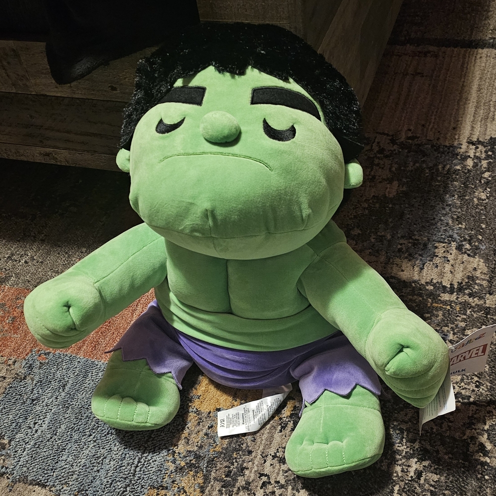 Disney Cuddleez - Marvel - Hulk - NWT